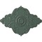 Ekena Millwork Piedmont Ceiling Medallion (Fits Canopies up to 6 1/2"), 67 1/8"W x 48 5/8"H x 1 7/8"P, Cloud Burst CM67PECBF - alternate 1